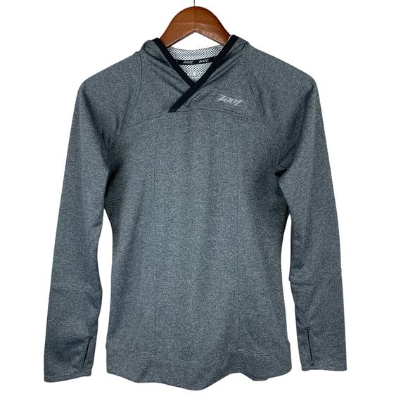 Zoot Hoodie Pullover Grey Long Sleeve Active Running Women's M - Picture 1 of 8
